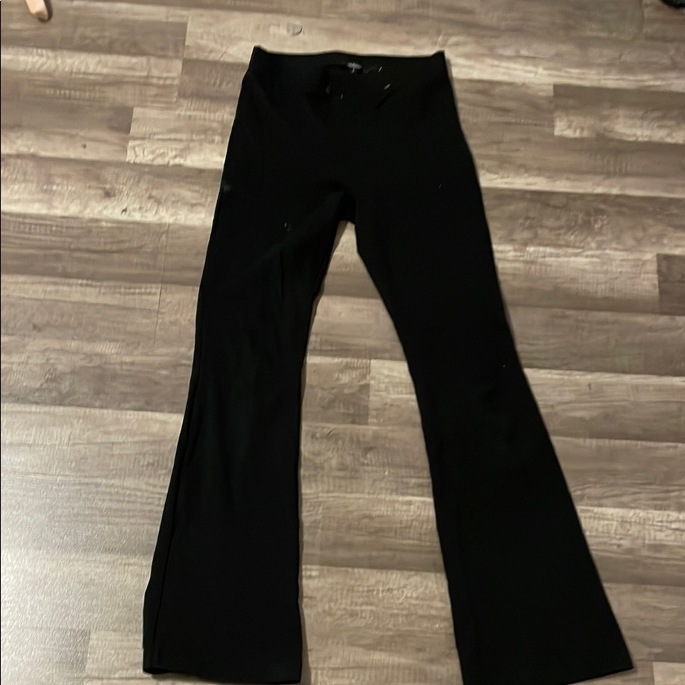 Black Flared Yoga Pants